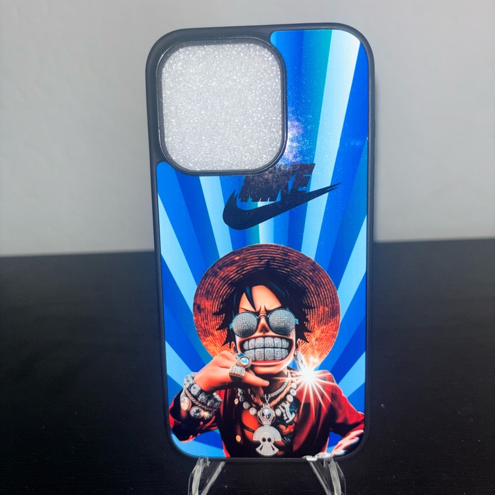 Nike Vibrant Blue Anime Phone Case